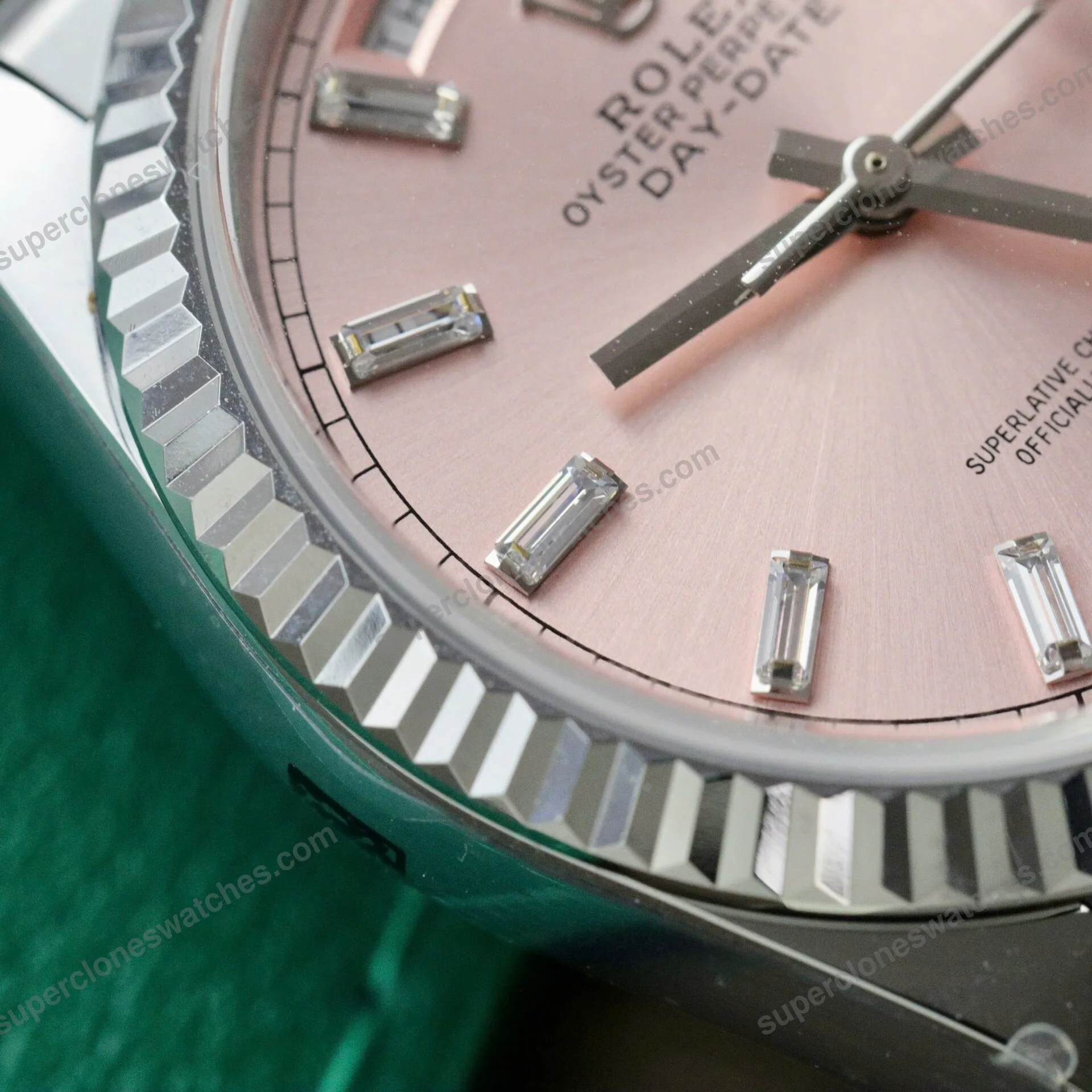 Super-Clone-Rolex-Day-Date-Pink-Diamond-Dial-128236-0024-36-mm-7