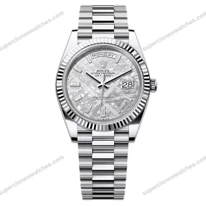 Super-Clone-Rolex-Day-Date-Meteorite-Diamond-Dial-228236-0011-40-mm-1