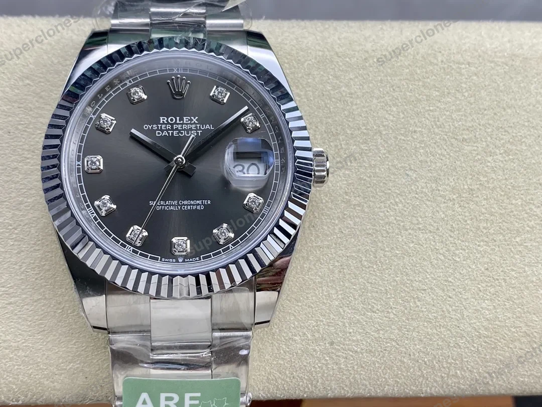 super-clone-rolex-datejust-slate-diamond-dial-126334-0005-41-mm-view-2
