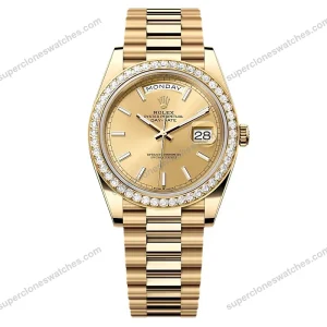 Super-Clone-Rolex-Day-Date-Champagne-Dial-228348rbr-0008-40-mm-1