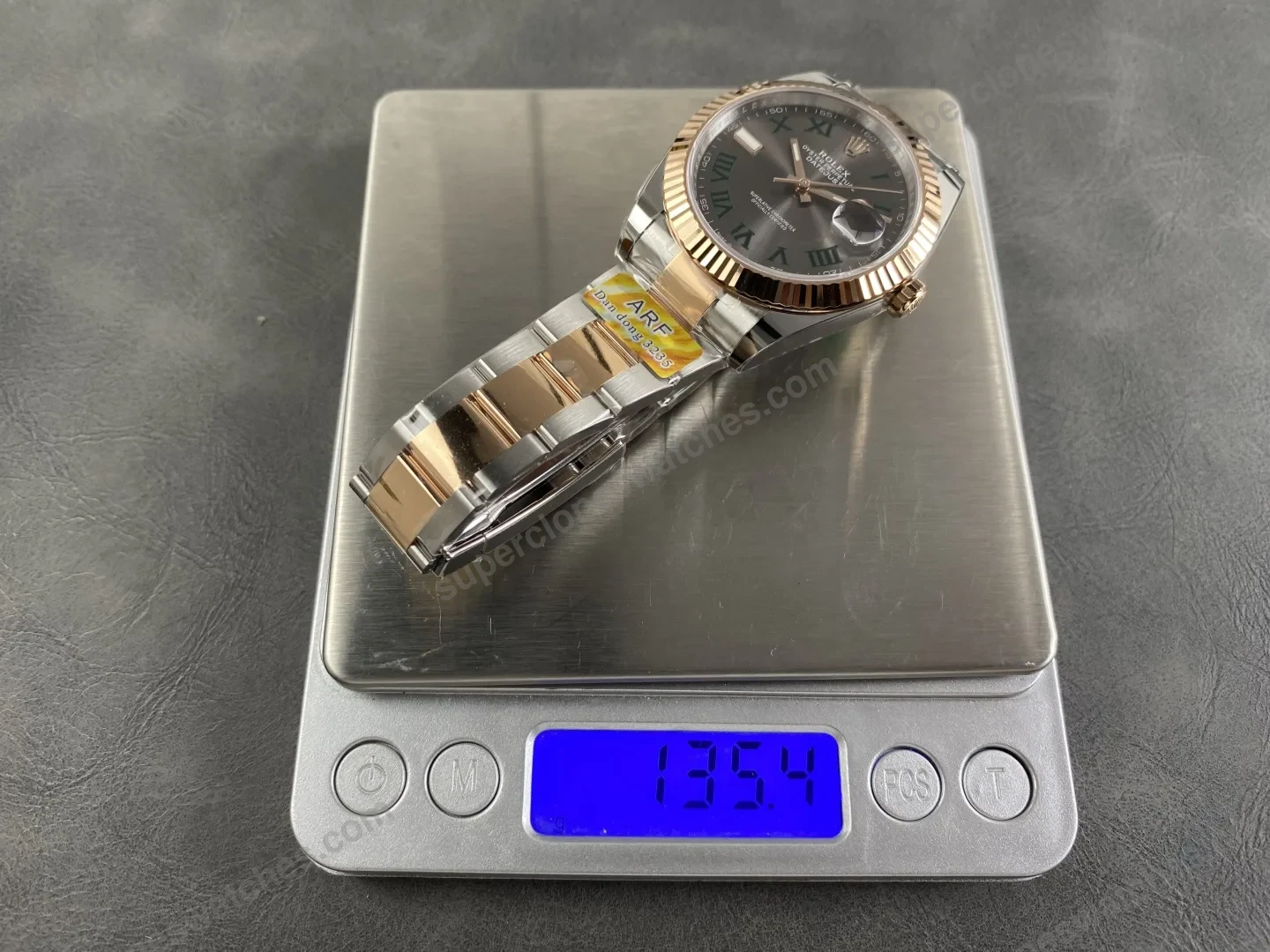 super-clone-rolex-datejust-slate-roman-dial-126331-0015-41-mm-view-11