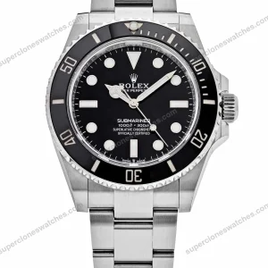 Super-Clone-Rolex-Submariner-Black-Dial-124060-No-Date-1