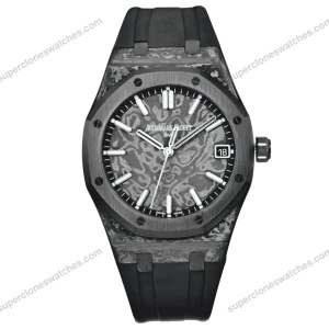Super-Clone-Audemars-Piguet-Royal-Oak-15500-DiW-Voidline-AQUA-Carbon-41mm-1