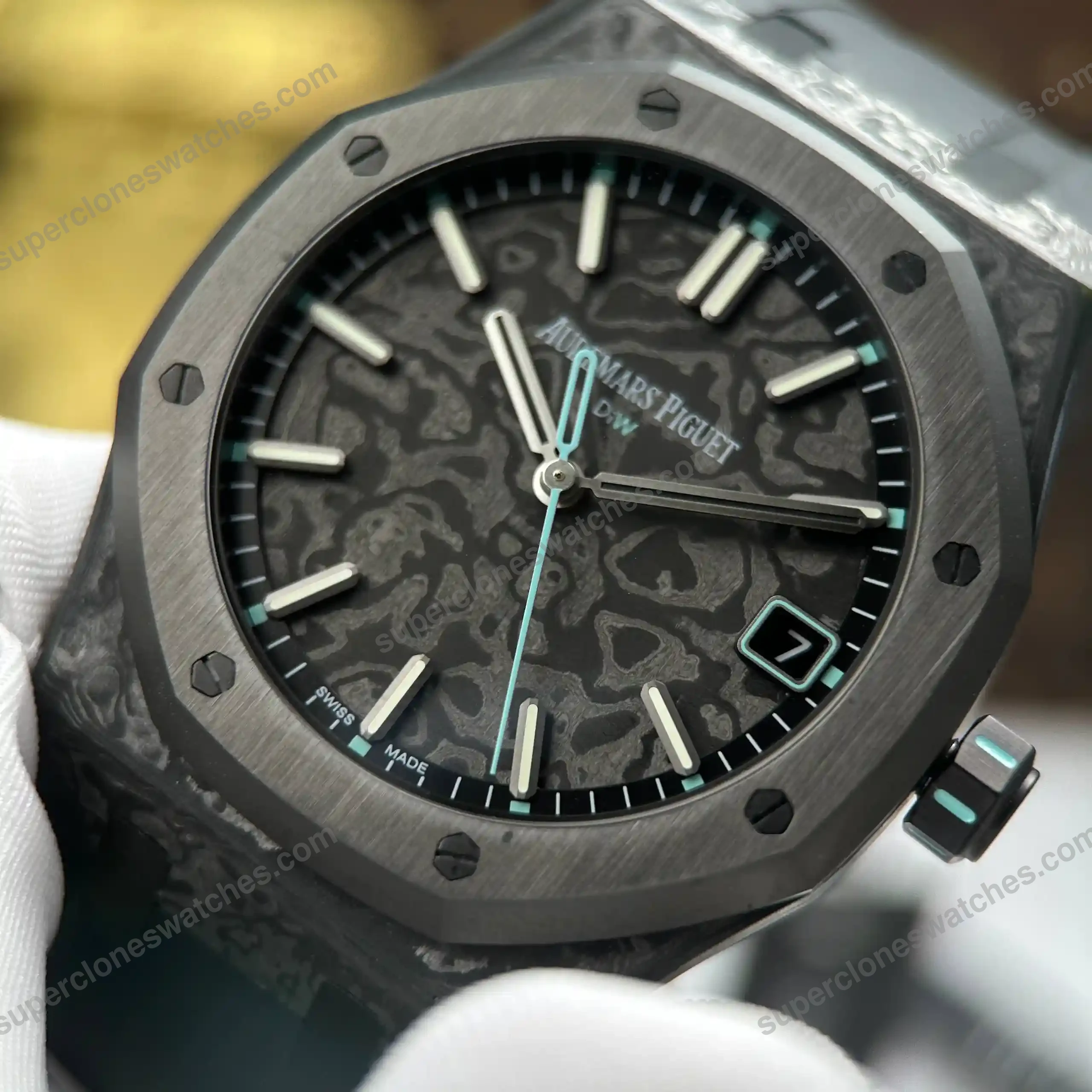 Super-Clone-Audemars-Piguet-Royal-Oak-15500-DiW-Voidline-AQUA-Carbon-41mm-7