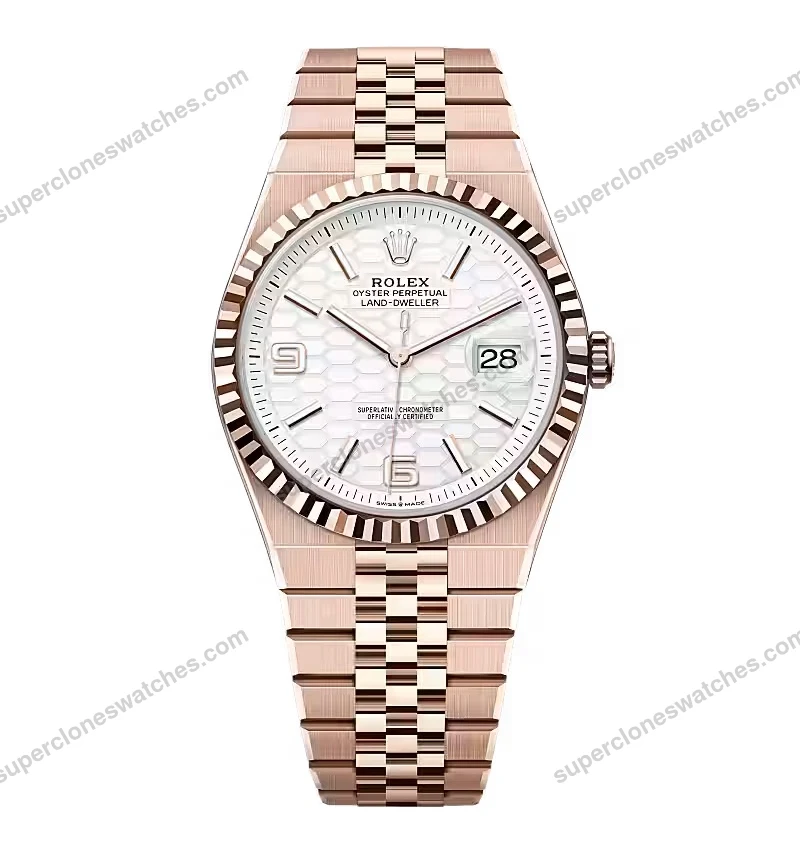 Super-Clone-Rolex-Land-Dweller-40-mm-Everose-gold-2025-1