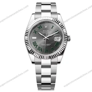 Super-Clone-Rolex-Datejust-Rhodium-Dial-126334-Wimbledon-FluttedOyster-41-1