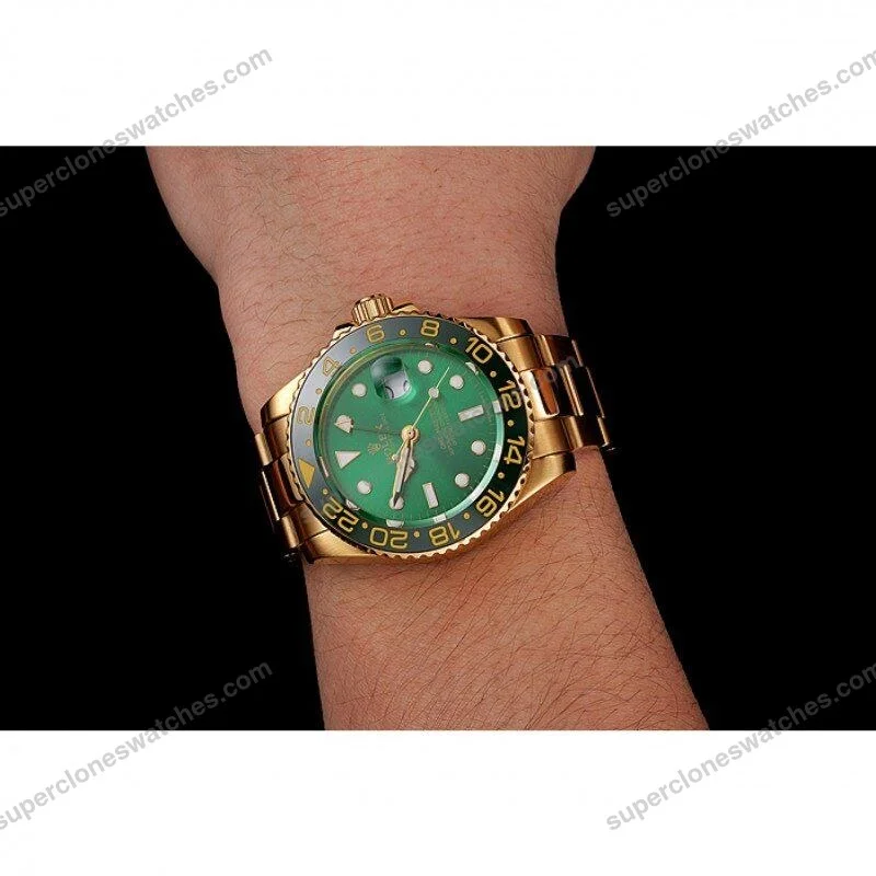 Super-Clone-Rolex-GMT-Master-II-Green-Dial-116718LN-9