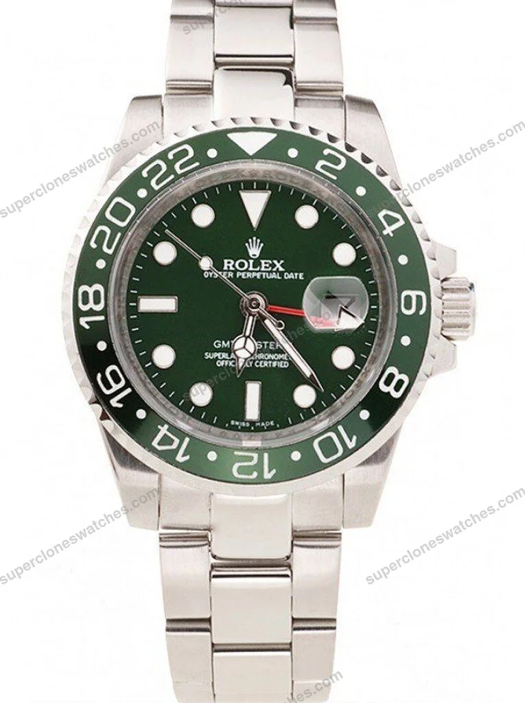 Super-Clone-Rolex-GMT-Master-II-Green-Dial-SRL48-1
