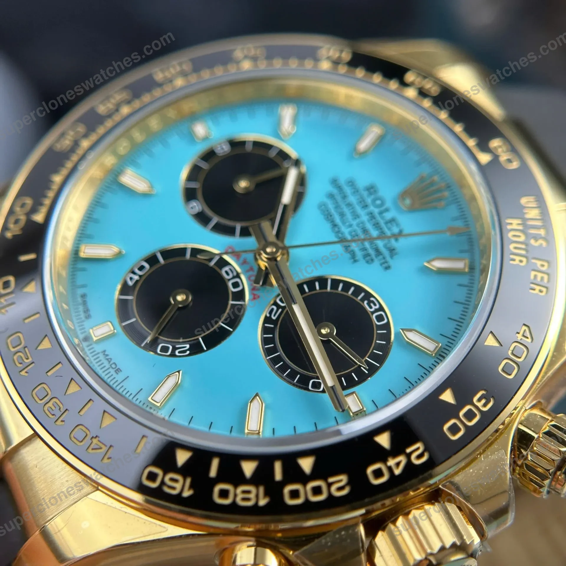 Super-Clone-Rolex-Daytona-126518LN-Turquoise-Dial-Alcaraz-7