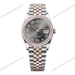 Super-Clone-Rolex-Datejust-Slate-Diamond-Dial-126281RBR-0011-36-mm-1