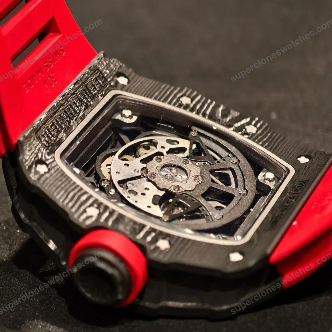 Super-Clone-Richard-Mille-RM-35-02-Carbon-TPT-Purple-AR-Sapphire-Rubber-Strap-6