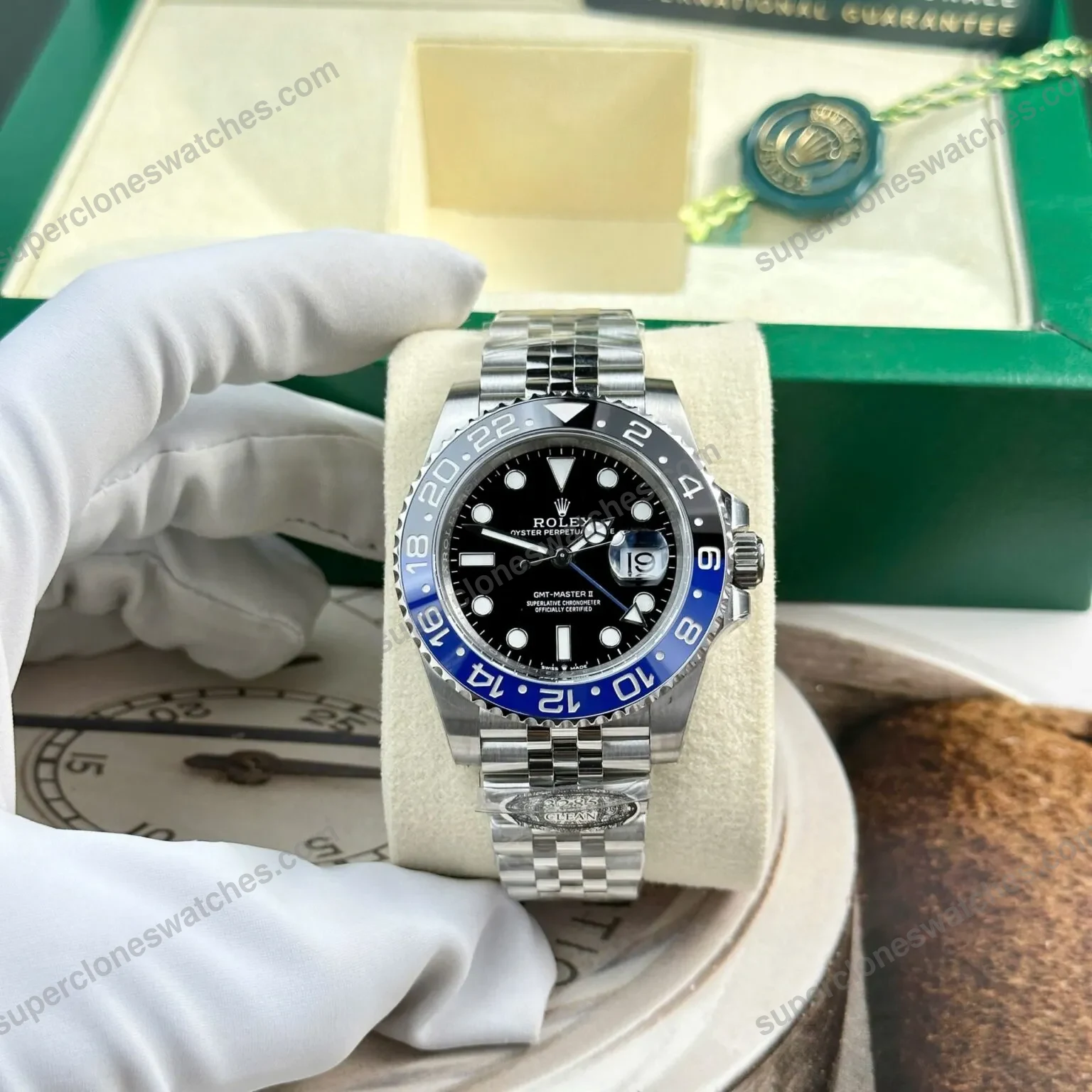 Super-Clone-Rolex-GMT-Master-II-Black-Dial-126710BLNR-Batgirl-2