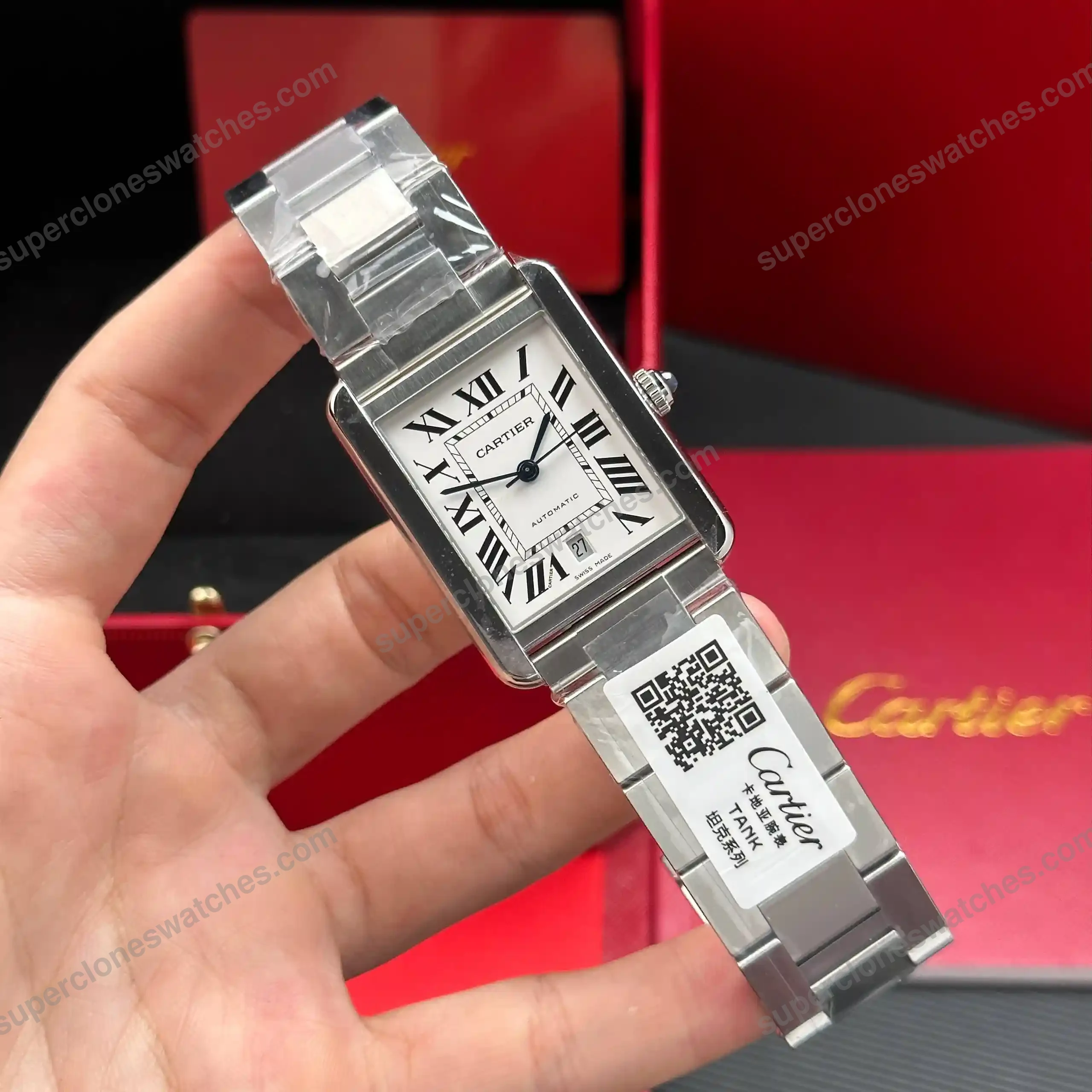 Super-Clone-Cartier-Tank-Solo-Extra-Large-W5200028-31x41mm-8211-5