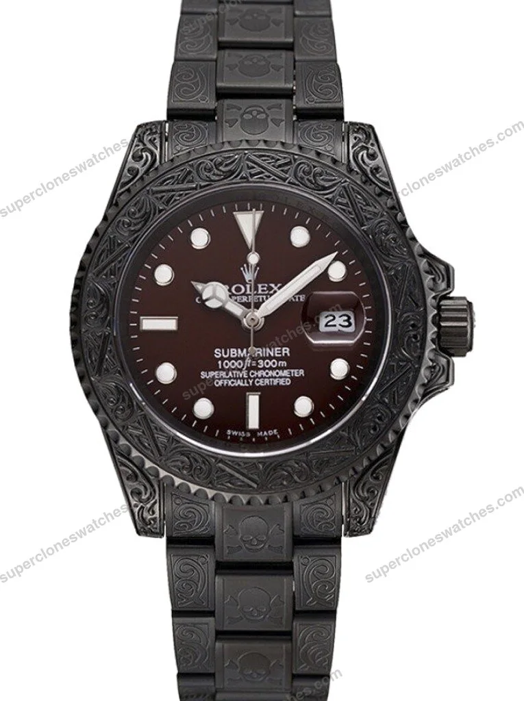 Super-Clone-Rolex-Submariner-Brown-Dial-1454075-1