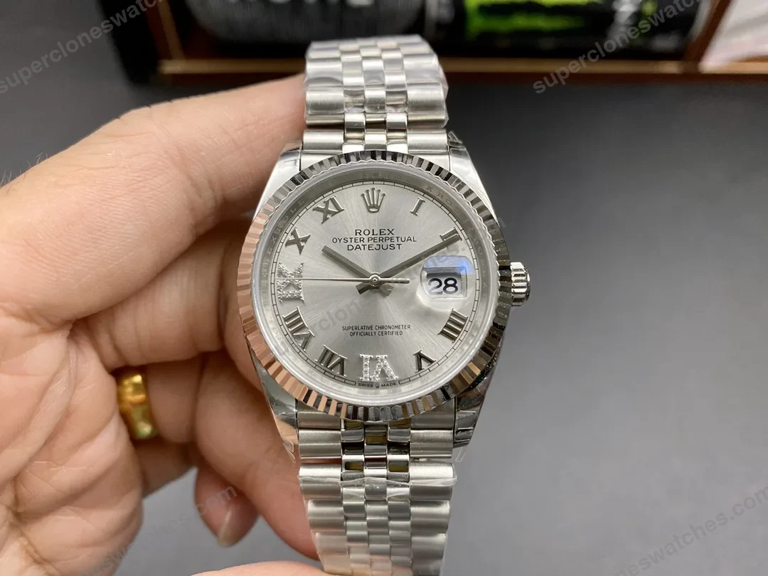 super-clone-rolex-datejust-silver-roman-diamond-dial-126234-0029-36-mm-view-2