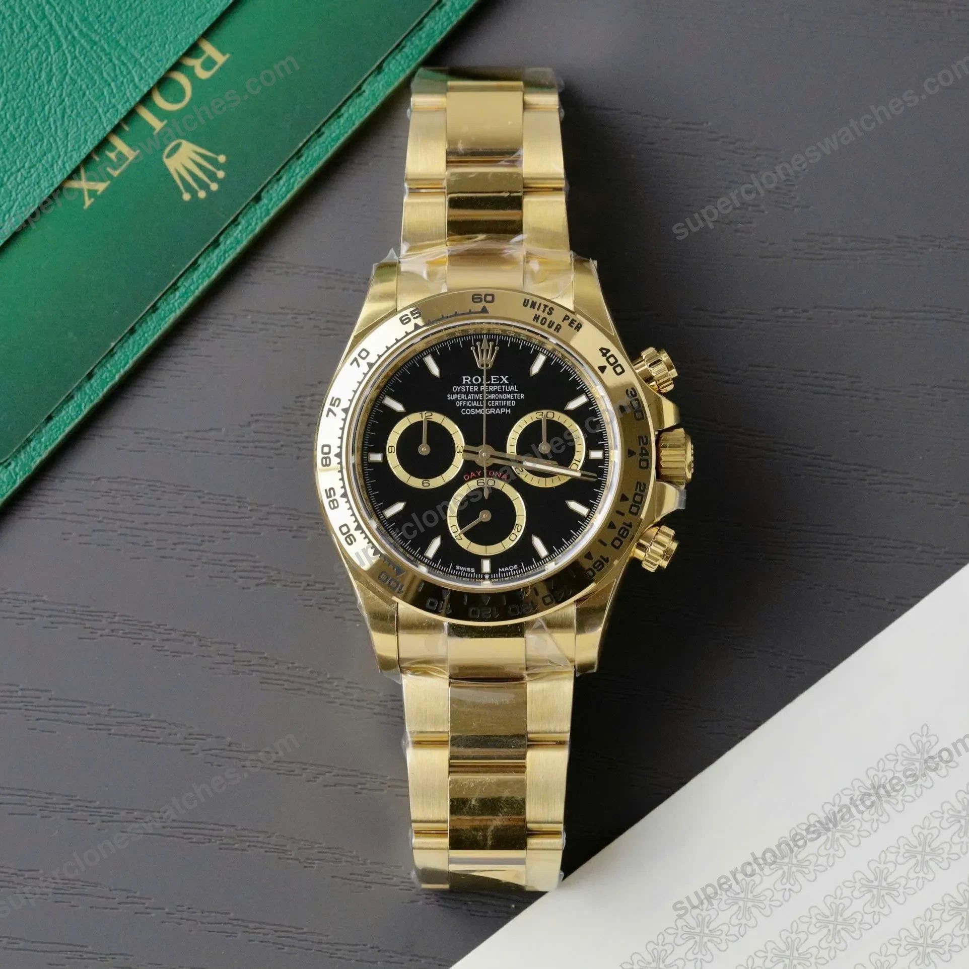 Super-Clone-Rolex-Daytona-Black-Dial-116528-2