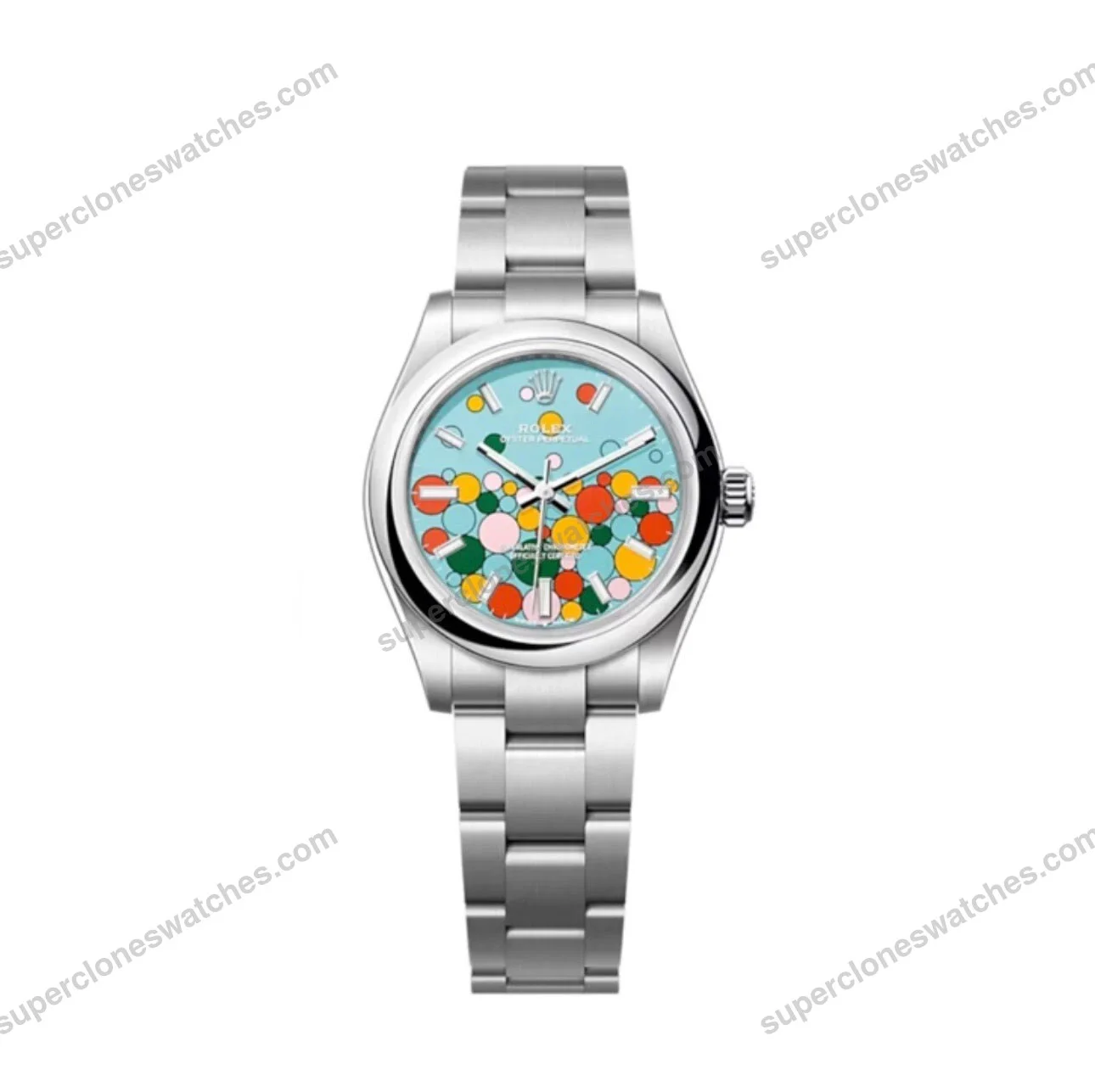 Super-Clone-Rolex-Oyster-Perpetual-Turquoise-blue-Dial-277200-31-mm-1
