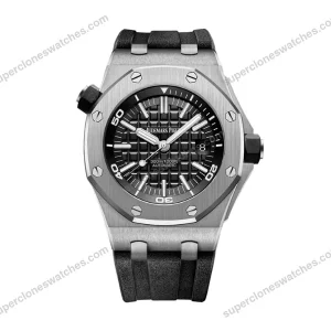Super-Clone-Audemars-Piguet-Royal-Oak-Offshore-15710ST-42mm-Black-Dial-8211-1