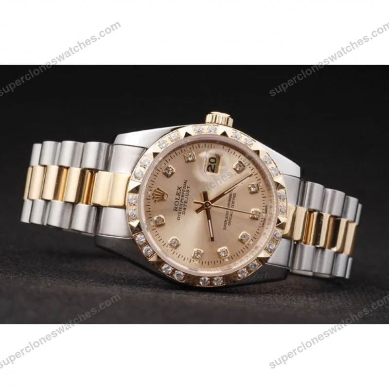 Super-Clone-Rolex-Datejust-Gold-Dial-SRL41-36-mm-9