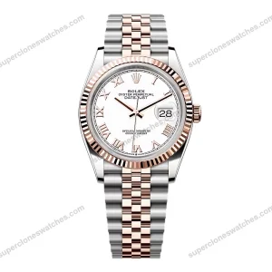 Super-Clone-Rolex-Datejust-White-Roman-Dial-126231-0015-36-mm-1