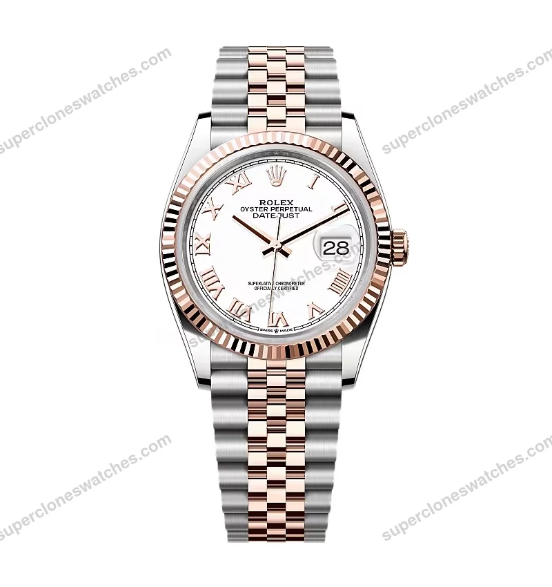 Super-Clone-Rolex-Datejust-White-Roman-Dial-126231-0015-36-mm-1