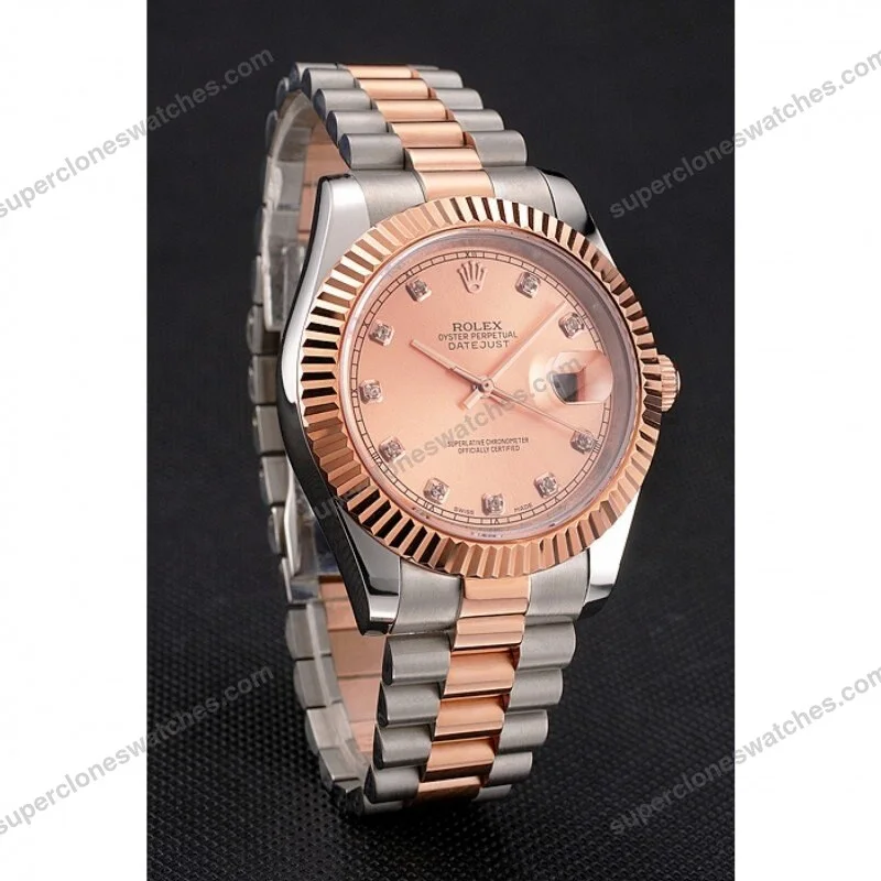 Super-Clone-Rolex-Datejust-Rose-Gold-Dial-REP016816-41-mm-3