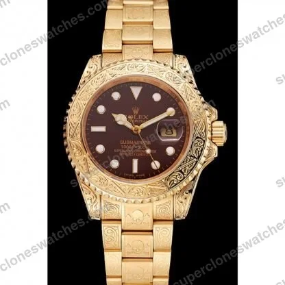 Super-Clone-Rolex-Submariner-Brown-Dial-1454070-2