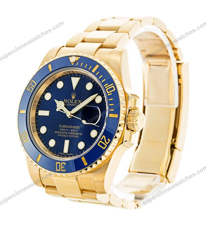 Super-Clone-Rolex-Submariner-Blue-Dial-116618LB-2
