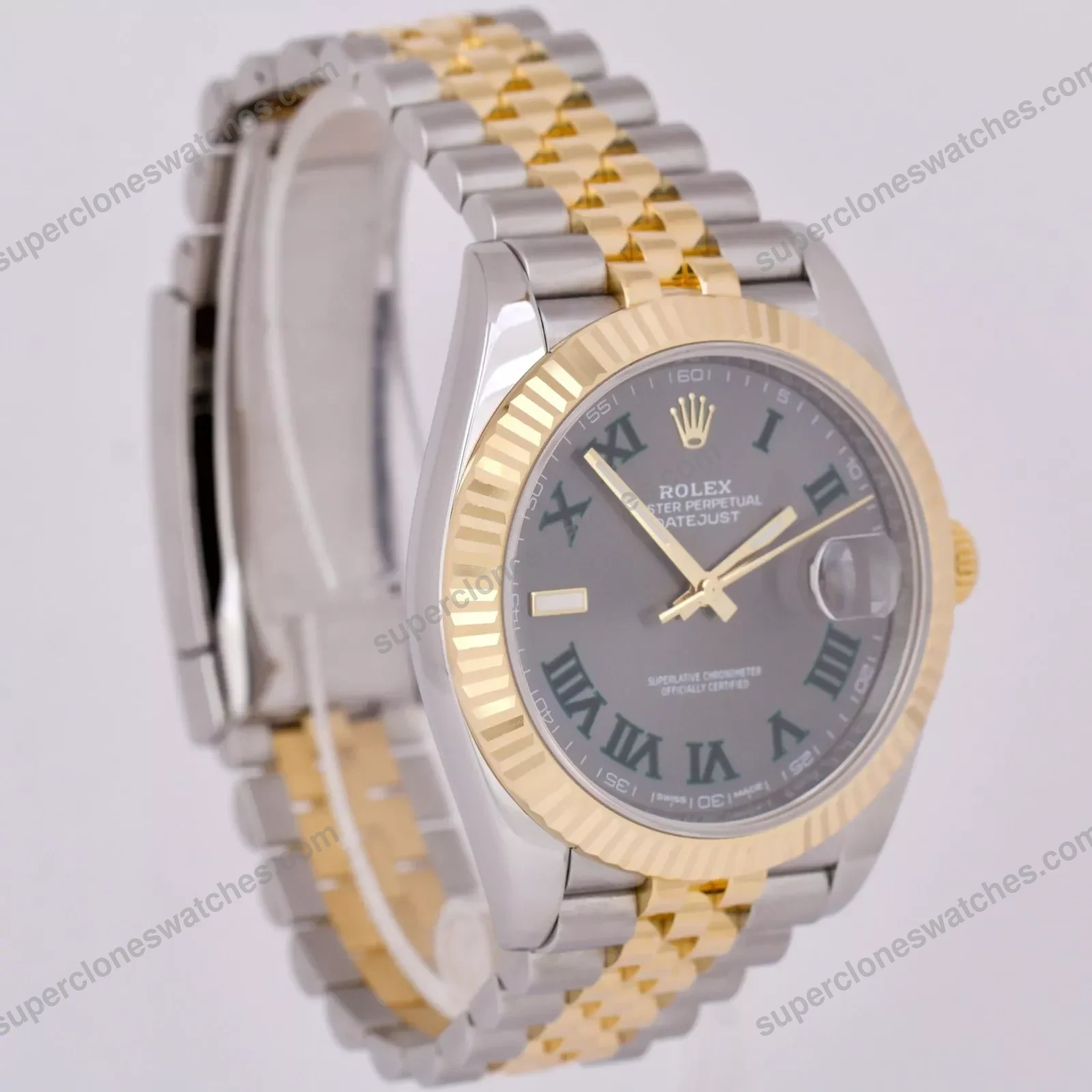 Super-Clone-Rolex-Datejust-Rhodium-Dial-126333-Wimbledon-FluttedJubilee-4-3