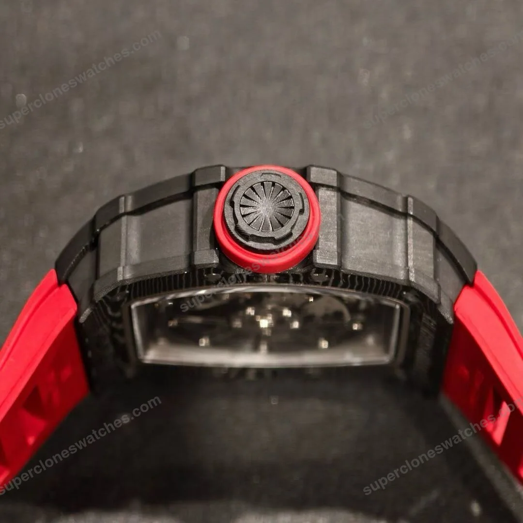 Super-Clone-Richard-Mille-RM-35-02-Carbon-TPT-Purple-AR-Sapphire-Rubber-Strap-3