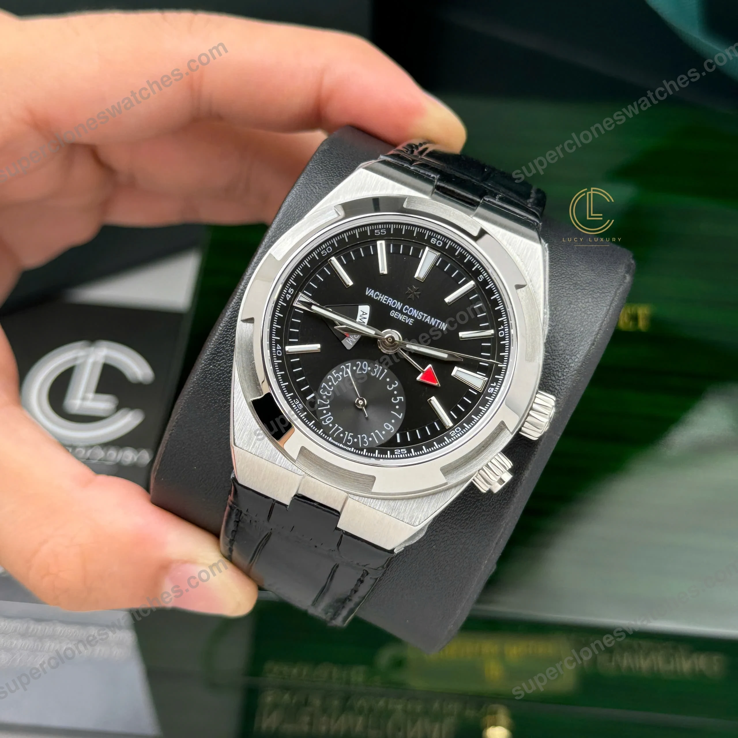 Super-Clone-Vacheron-Constantin-Overseas-Dual-Time-7900V-41mm-Black-Dial-Steel-6