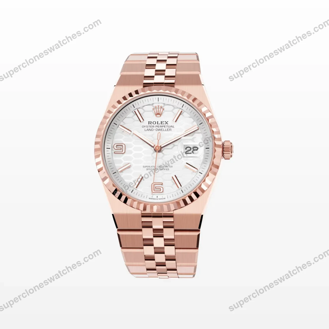 Super-Clone-Rolex-Land-Dweller-36-mm-Everose-gold-2025-2