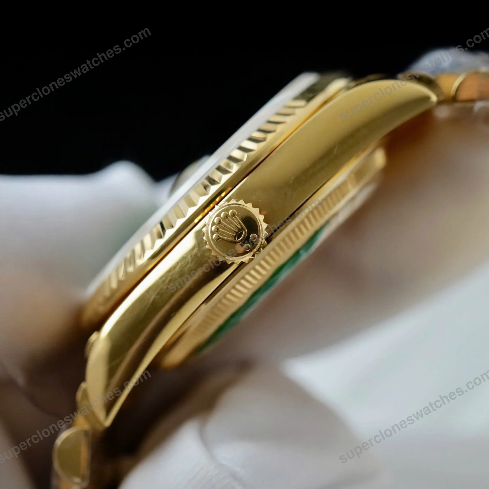 Super-Clone-Rolex-Day-Date-Bright-Green-Diamond-Dial-128238-0130-36-mm-7