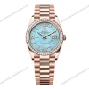 Super-Clone-Rolex-Day-Date-Turquoise-Diamond-Dial-128345rbr-0064-36-mm-1