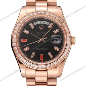 Super-Clone-Rolex-Day-Date-Black-Dial-1454102-40-mm-1