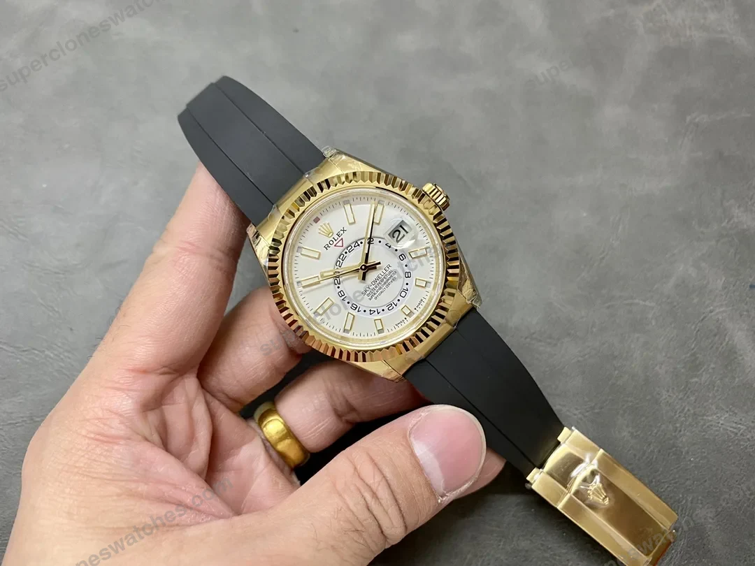 super-clone-rolex-sky-dweller-white-dial-326238-view-5