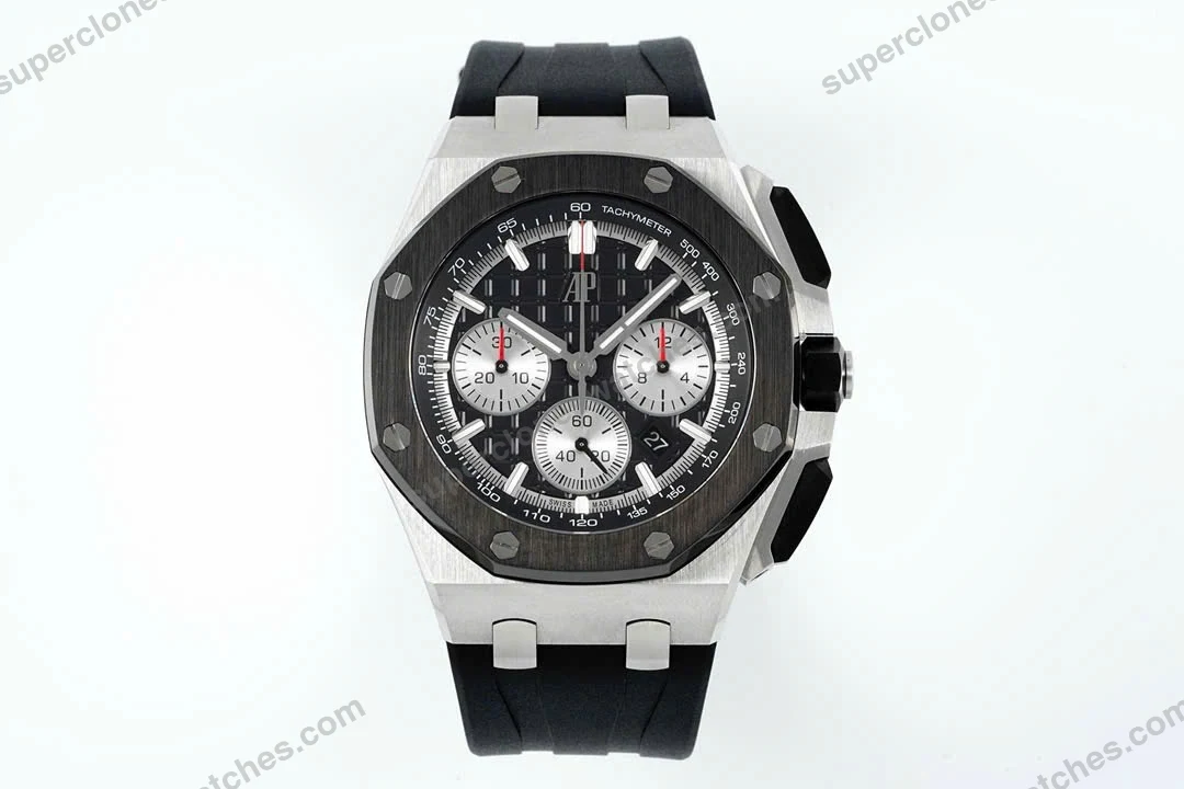 Super-Clone-Audemars-Piguet-Royal-Oak-Offshore-Steel-26420ST-42mm-Black-Dial-8-1