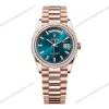 Super-Clone-Rolex-Day-Date-Blue-Green-Diamond-Dial-128395tbr-0032-36-mm-1