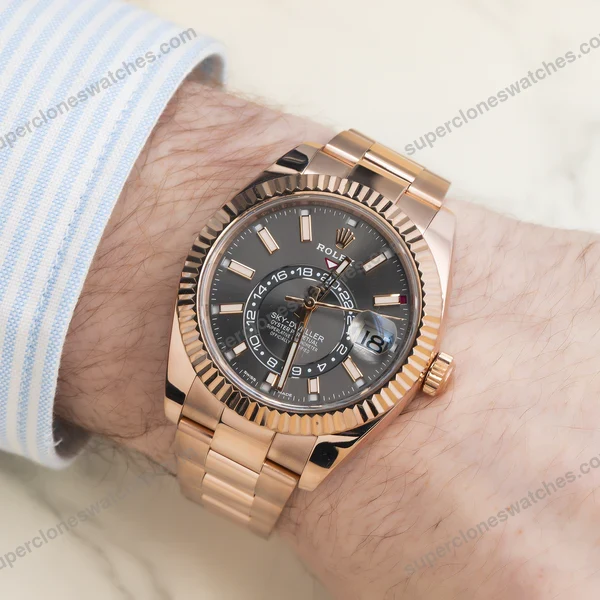 Super-Clone-Rolex-Sky-Dweller-Slate-Dial-Oyster-336935-2