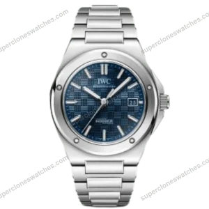 Super-Clone-IWC-Ingenieur-IW328907-Gets-a-Classic-Blue-Dial-40mm-1