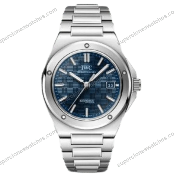 Super-Clone-IWC-Ingenieur-IW328907-Gets-a-Classic-Blue-Dial-40mm-1