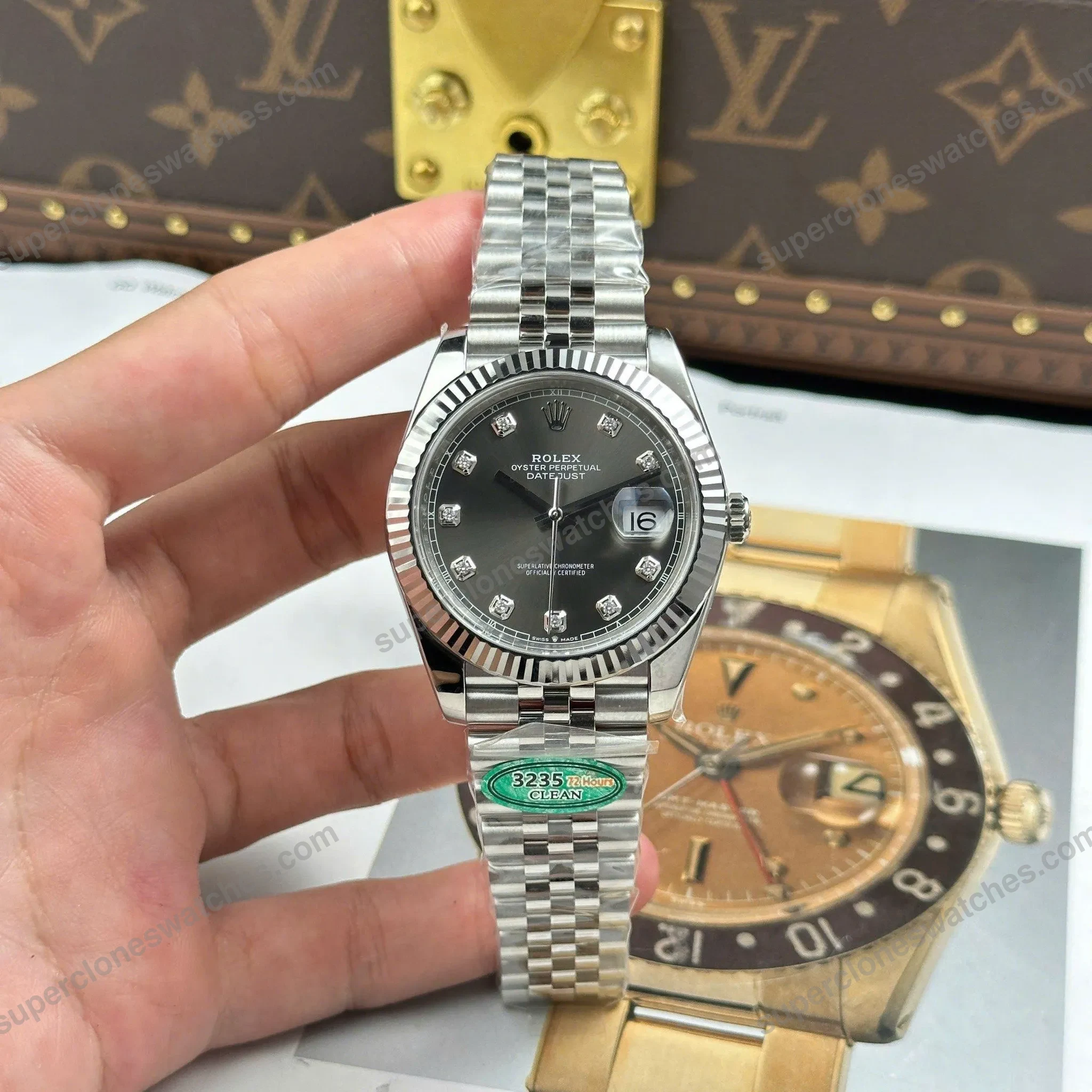 Super-Clone-Rolex-Datejust-Slate-Diamond-Dial-126334-0006-41-mm-2