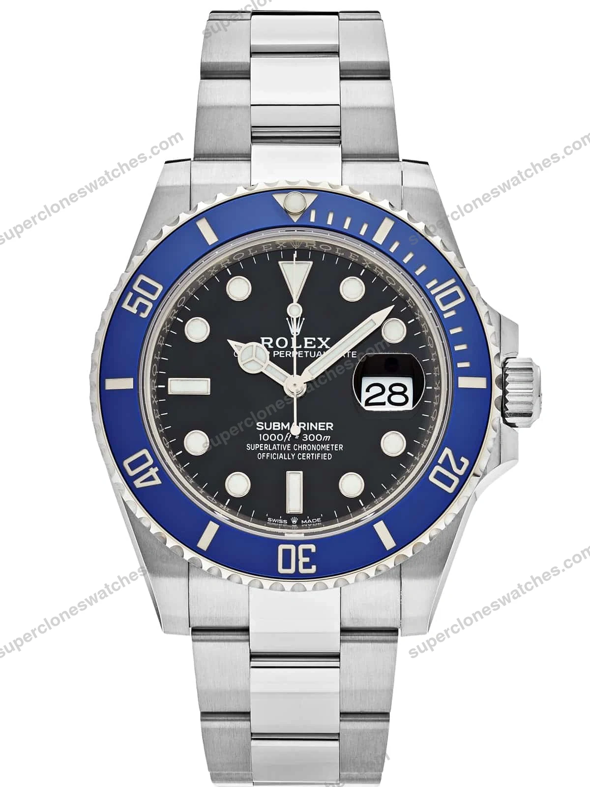 Super-Clone-Rolex-Submariner-Cookie-Monster-Black-Dial-126619LB-1