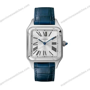 Super-Clone-Cartier-Santos-Dumont-43.5mm-WSSA0022-43.5mm-x-31.4mm-Steel-1