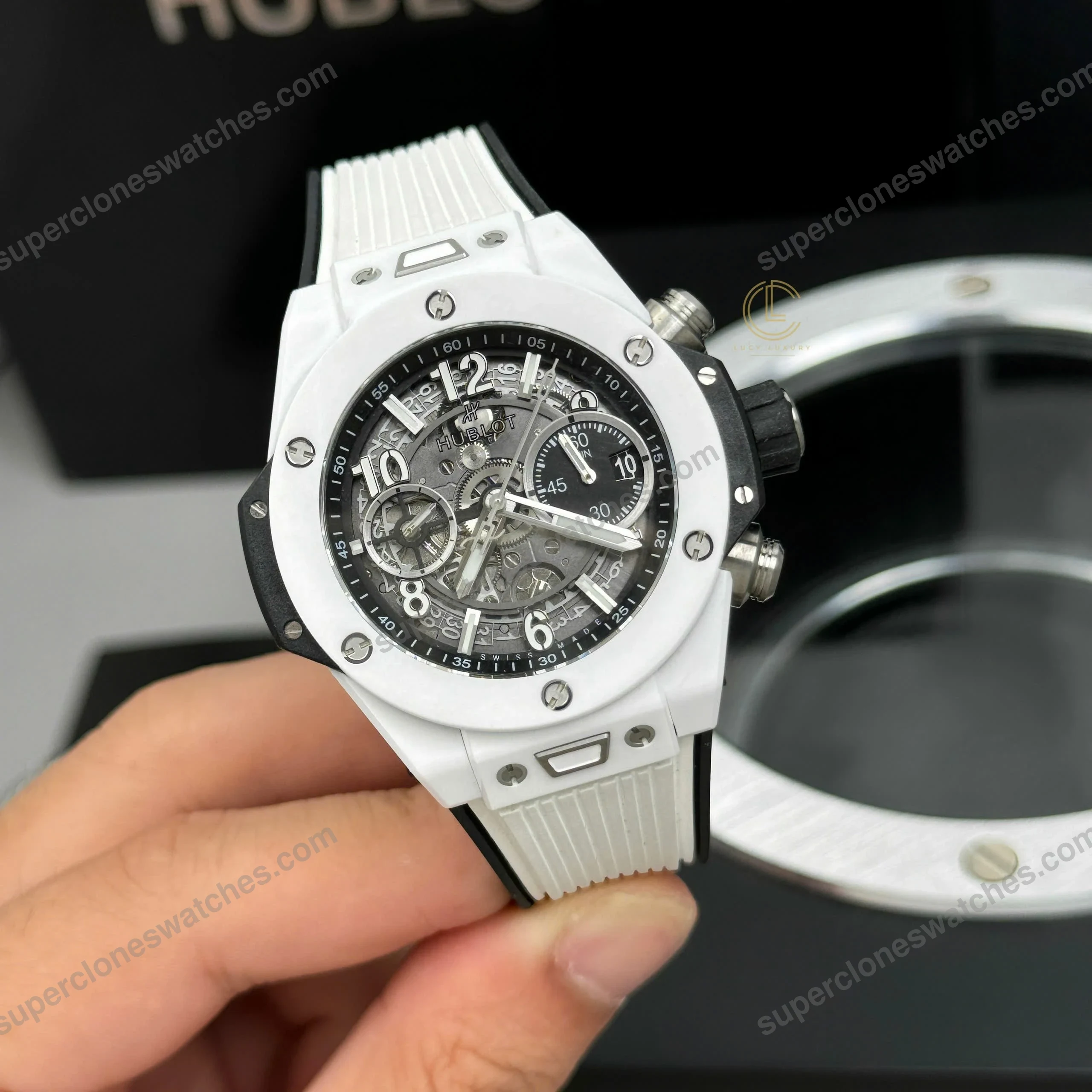 Super-Clone-Hublot-Big-Bang-Unico-White-Ceramic-421.HX_.1170.RX-44mm-2