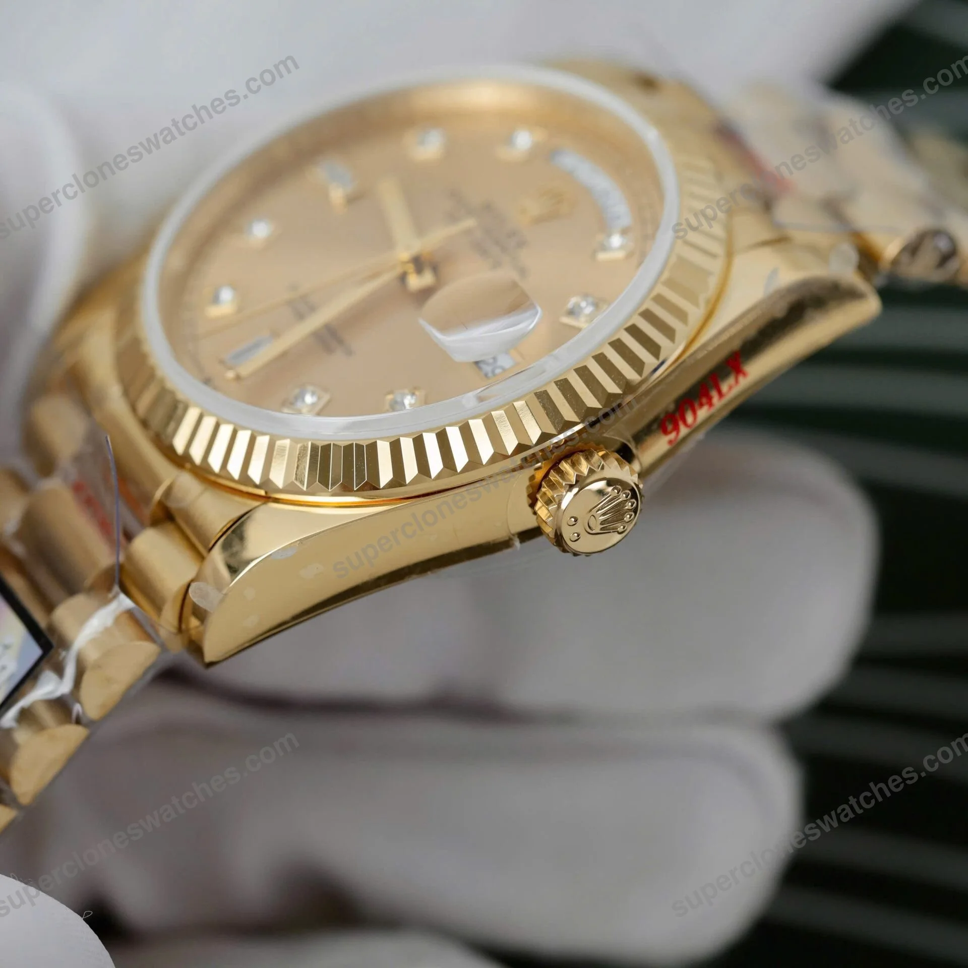 Super-Clone-Rolex-Day-Date-Champagne-Diamond-Dial-128238-0008-36-mm-8