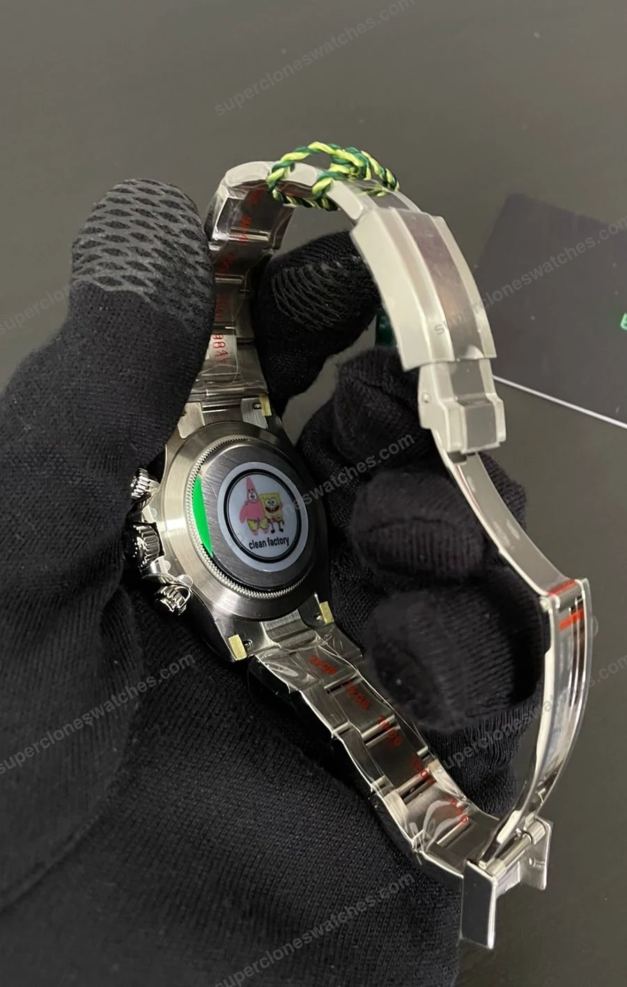 Super-Clone-Rolex-Daytona-Reverse-Panda-Black-Dial-116500LN-5