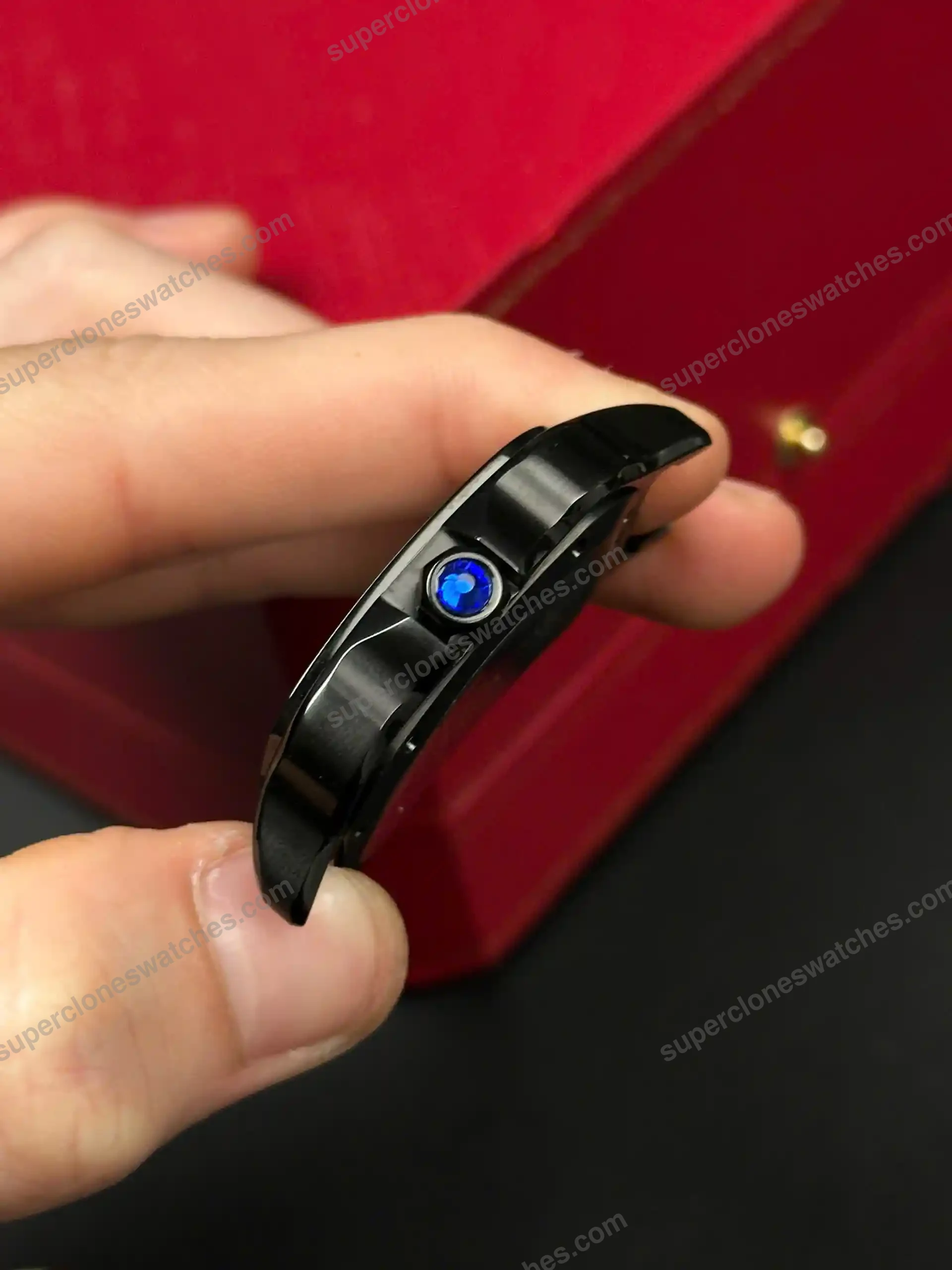 Super-Clone-Cartier-Santos-De-Cartier-CRWSSA0039-39.8mm-Ceramic-8211-6