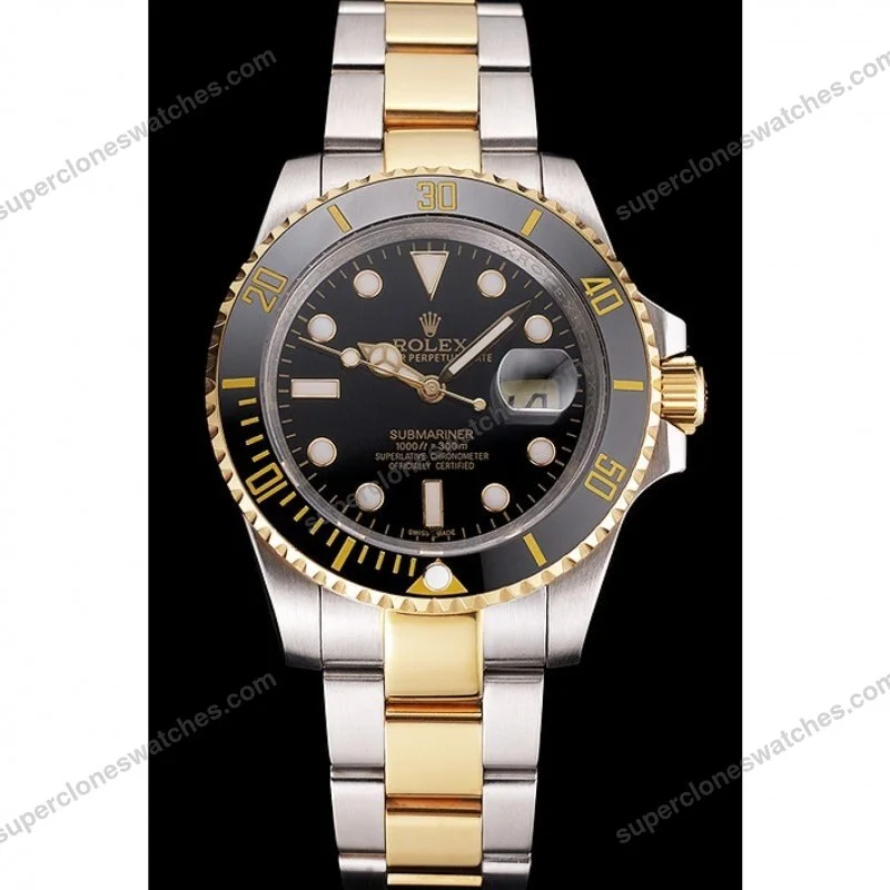 Super-Clone-Rolex-Submariner-Black-Dial-PR16233BG-2