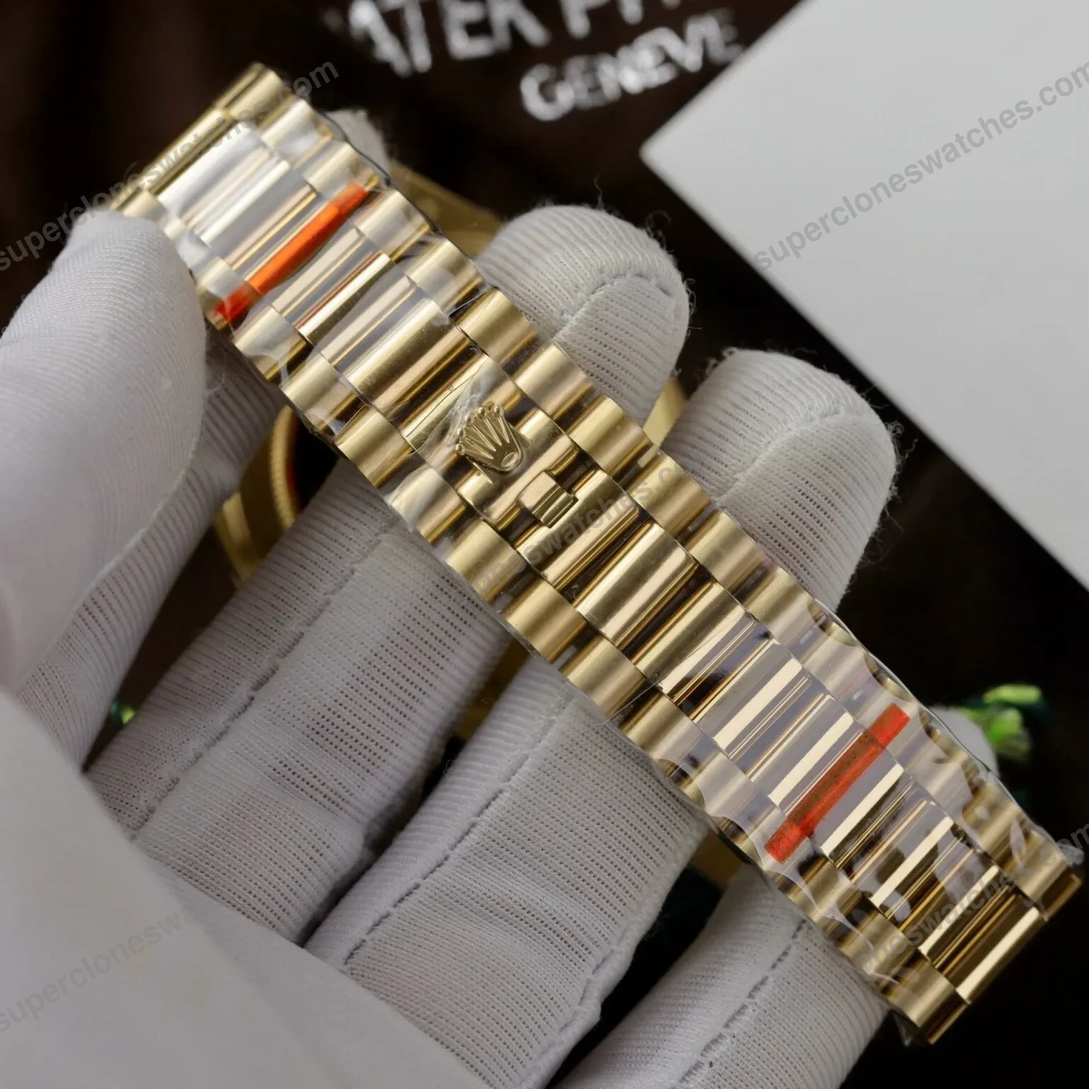Super-Clone-Rolex-Day-Date-Green-Ombre-Dial-128238-0118-36-mm-11
